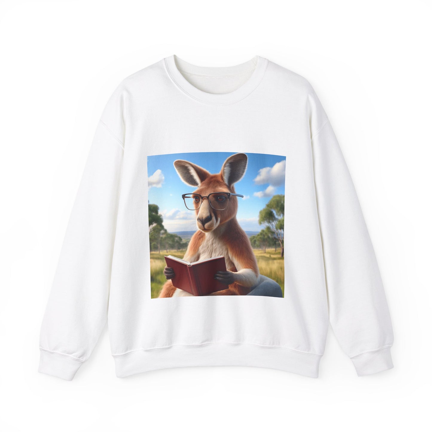 Kangaroo Reading - Sweatshirt