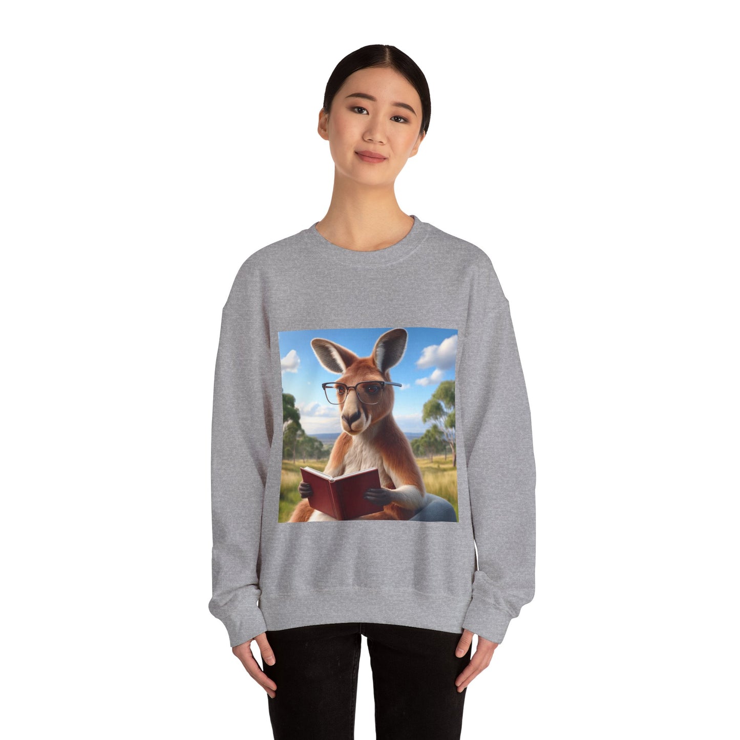 Kangaroo Reading - Sweatshirt