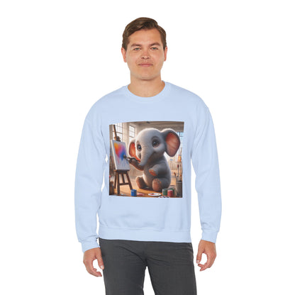 Elephant Painting - Sweatshirt