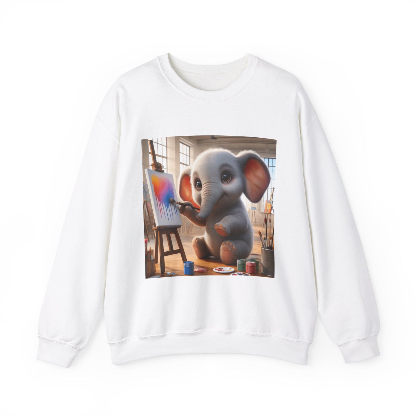 Elephant Painting - Sweatshirt