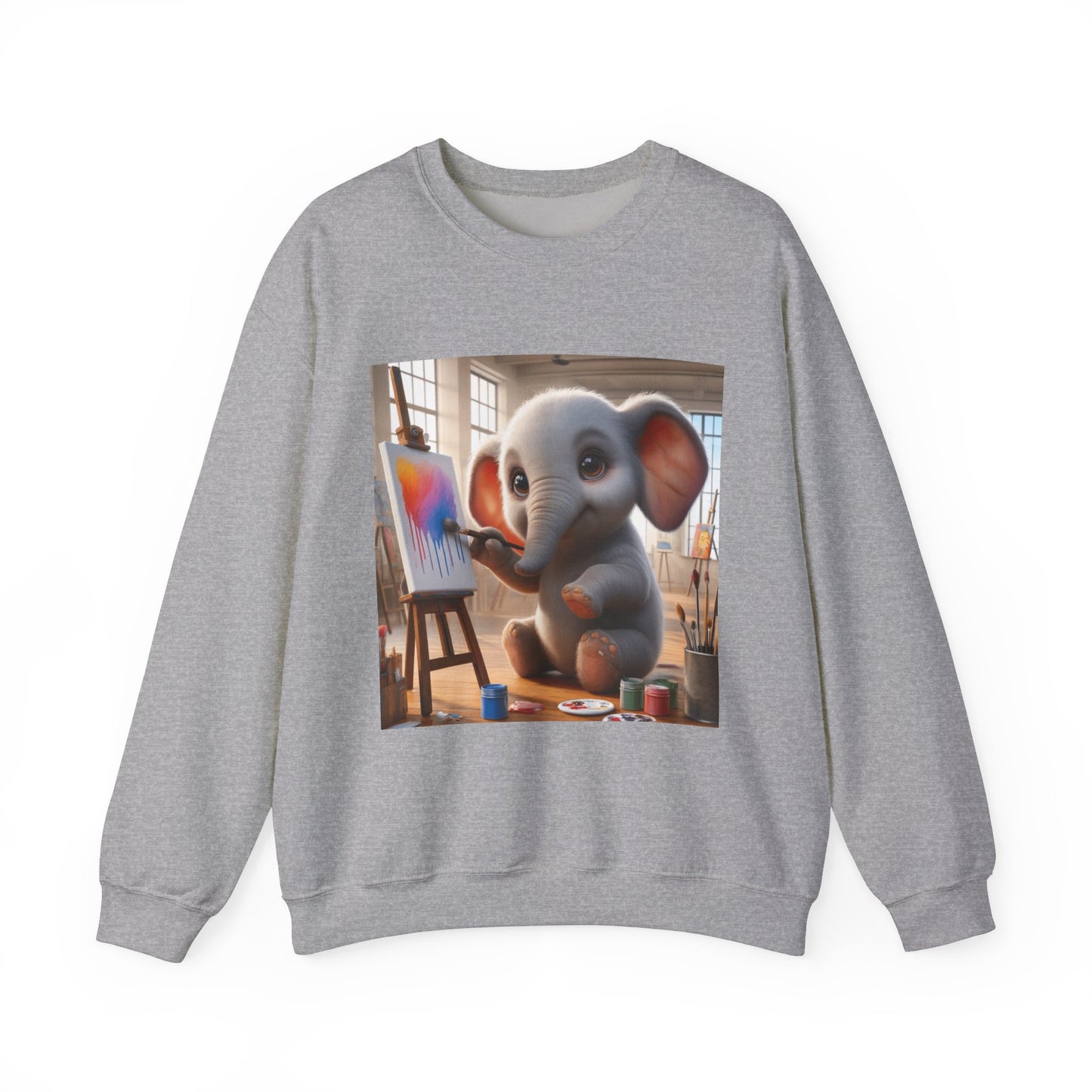 Elephant Painting - Sweatshirt