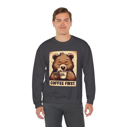 Coffee First - Sweatshirt