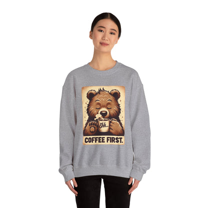 Coffee First - Sweatshirt