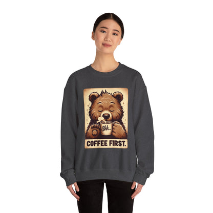 Coffee First - Sweatshirt