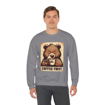 Coffee First - Sweatshirt