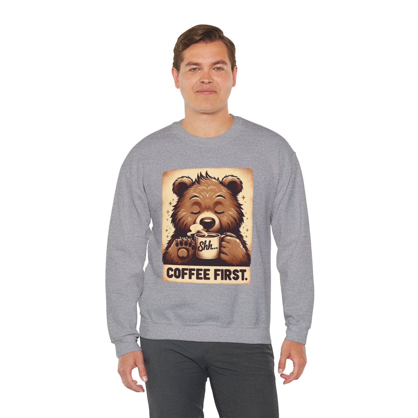 Coffee First - Sweatshirt