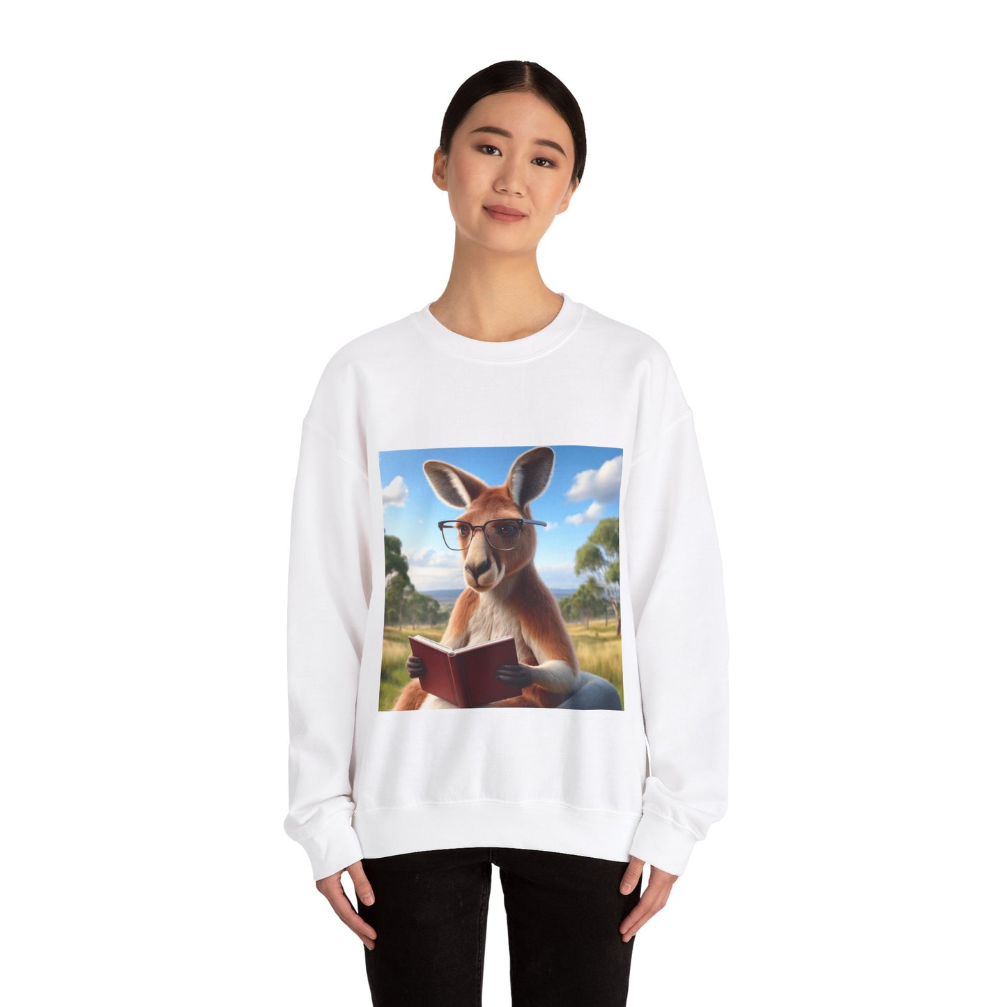 Kangaroo Reading - Sweatshirt