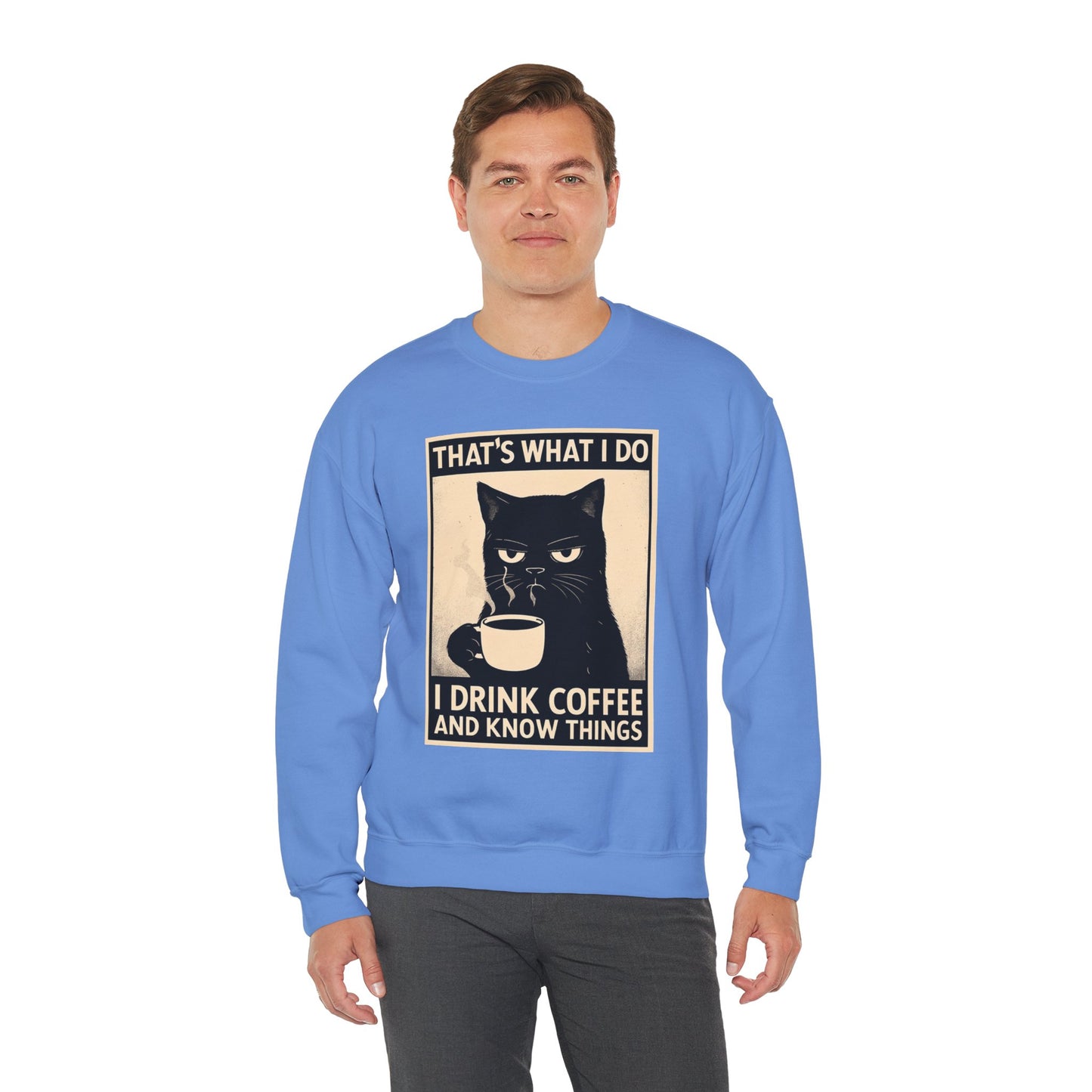 I Drink Coffee And Know Things - Sweatshirt