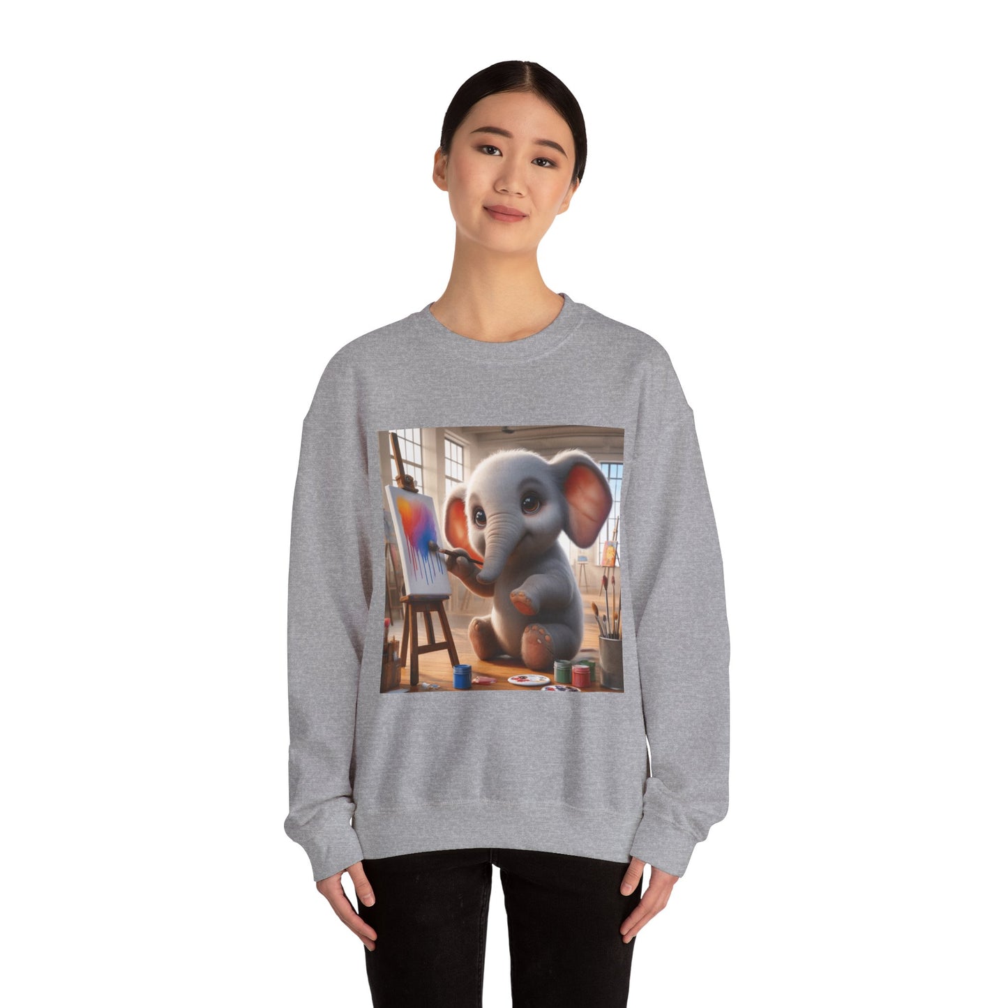 Elephant Painting - Sweatshirt